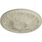 Ekena Millwork Tristan Ceiling Medallion (Fits Canopies up to 6 1/4"), 32 3/8"OD x 3 1/2"P, Clear Yellow CM32TNCYF - alternate 4